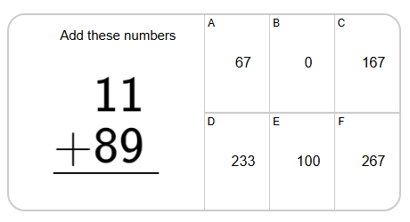 Addition - Whole Number 2 digit + 2 digit - Column | Level 2 | Grade 5 ...
