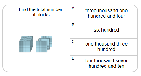 Base 10 Blocks | Counting - Picture to Word, Thousands and Hundreds ...