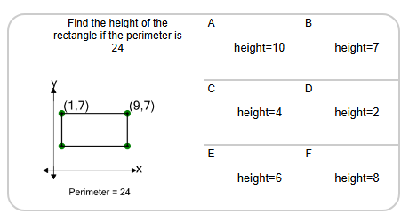 Cartesian Grid - Coordinates and Perimeter to Rectangle Dimension ...