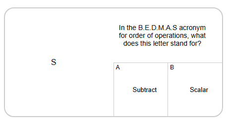 Order of Operations - BEDMAS Acronym - Details (Level 1) - Mobius Math ...