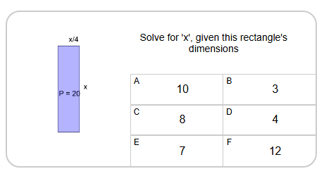 Perimeter of a Rectangle - Side from Perimeter and Side Ratio ...