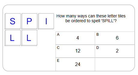 Probability Counting | Duplicate Orders in 5 Letters, 1 Repeat - to ...