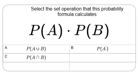 Probability Union, Intersection, Complement - Formula to Set Operation ...