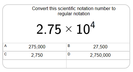 Scientific Notation - Convert to Normal - 2 Decimal Places (Level 3 ...