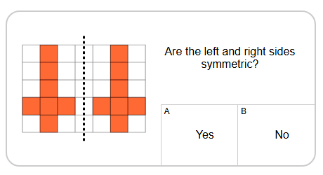2D Shape Symmetry - Is This Symmetric (Level 2) - Mobius Math Academy
