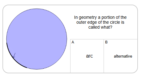 Parts of a Circle (Advanced) - First Time (Level 1) - Mobius Math Academy