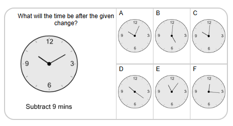 Time - Elapsed Negative - Clock and Hours & Minutes to Clock - One ...