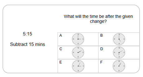 Time - Elapsed Negative - Time and Hours & Minutes to Clock - Quarter ...