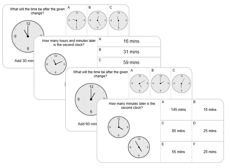 Time - Elapsed Time - Intro | Time | Grades 5-6 Math Unit Exercises ...