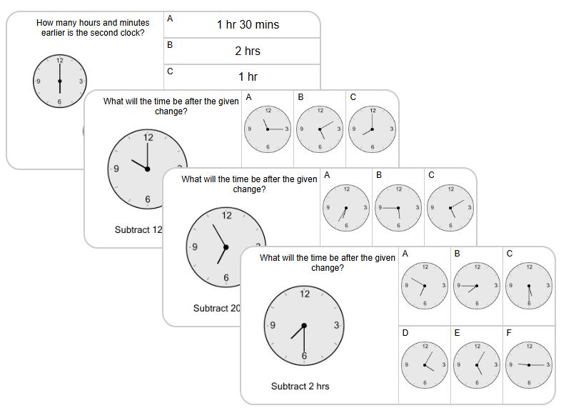 Time - Elapsed Time, Negative - Intro | Time | Grades 5-6 Math Unit ...