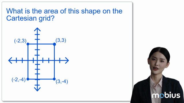 Cartesian grid area from coordinates - Mobius Math Academy