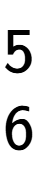 A LaTex expression showing 5\\6\\