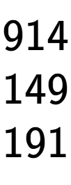 A LaTex expression showing 914\\149\\191