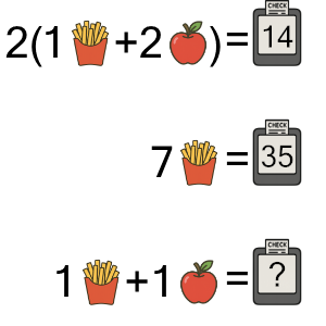 An svg image showing a math problem